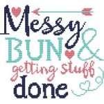 (image for) Sassy Fun Mom - Messy Bun ....